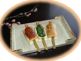 「豆腐田楽」練り味噌　木の芽味噌　利休味噌